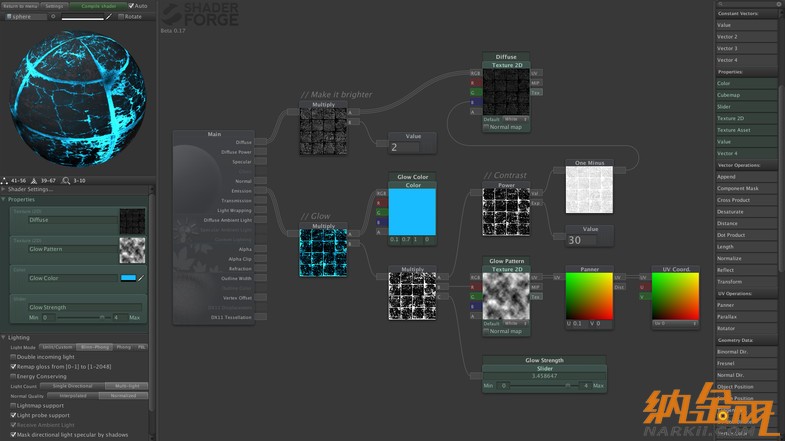 shadersshaderforge137unity最强大的材质编辑器