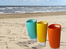 实用美观的海滩垃圾桶设计产品设计欣赏