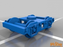 四轮轨车3D打印图纸下载