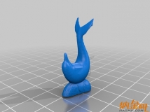 海豚3D打印STL文件下载
