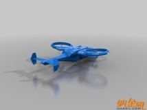 D打印模型--滑翔机