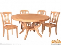 实木圆桌子设计