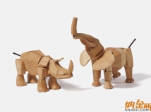 Animal 木头动物玩具设计