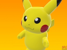 口袋妖怪皮卡丘超级IP3D模型下载（Pokemon go pikachu! 3Dmodel）