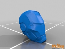 钢铁侠头盔3D打印图纸下载