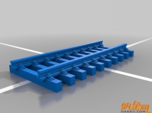 3D打印模型--铁轨