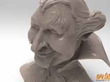 影视小丑的3D打印模型下载