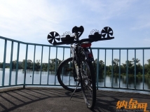 The Bicycle Bubble Machine