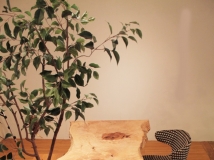 创意原木桌子