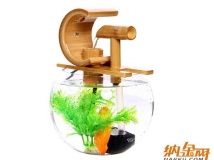 水乡故事竹子喷泉鱼缸