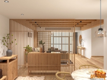《深圳新中式原木风格住宅设计》，最良心的作品，从设...
