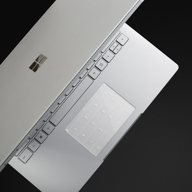 拉酷nums超薄智能鍵盤 微軟surface book/laptop/pro無線數字鍵盤