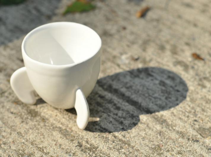 火箭咖啡杯3D打印定制