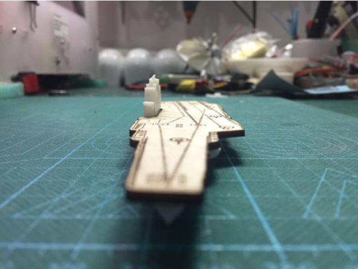 USS航母模型3D打印定制