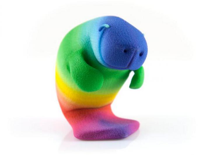 海牛玩偶摆件3D打印定制