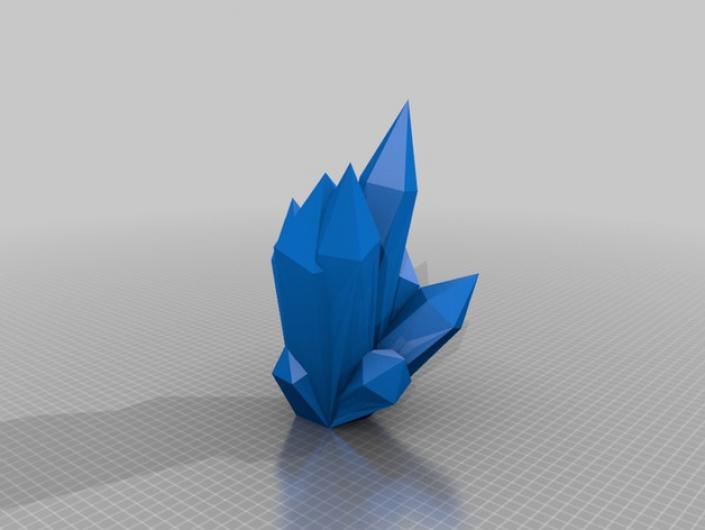 水晶装置艺术3D打印定制