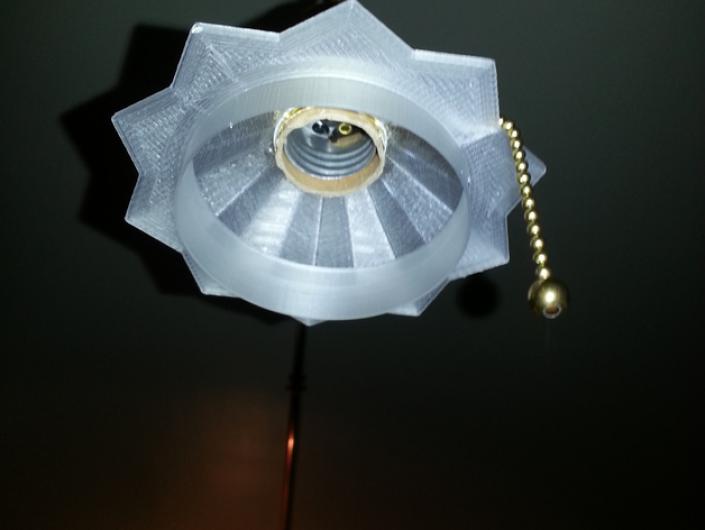 藝術風格燈罩3D打印定制