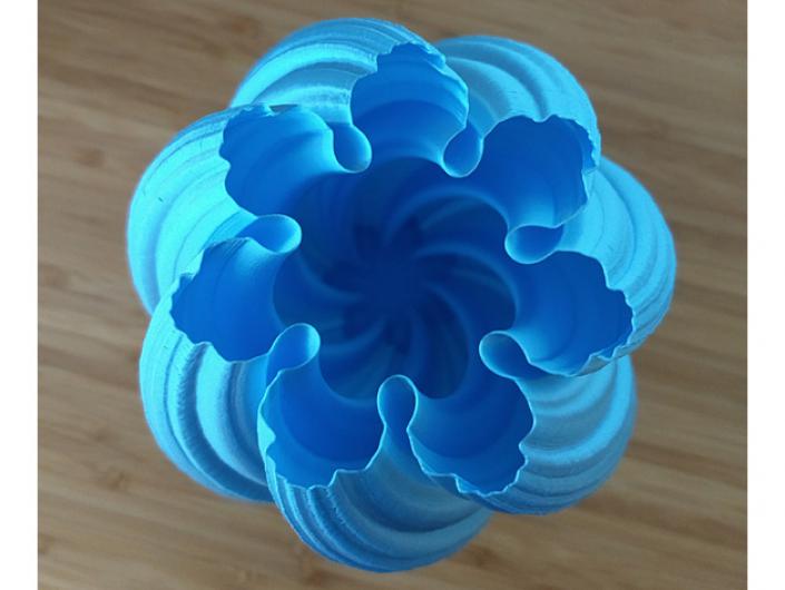 茱莉亚异形花器3D打印定制