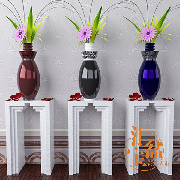  Flower vase 花瓶模型
