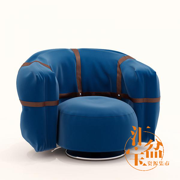 Armchair舒适扶手椅沙发模型