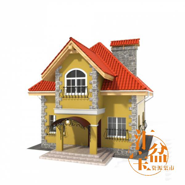 童话小别墅3D模型