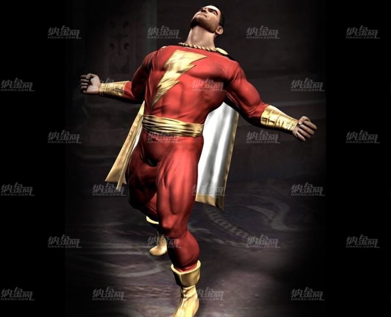 Marvel 英雄 Shazam模型 