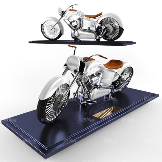 摩托車裝飾品擺件模型