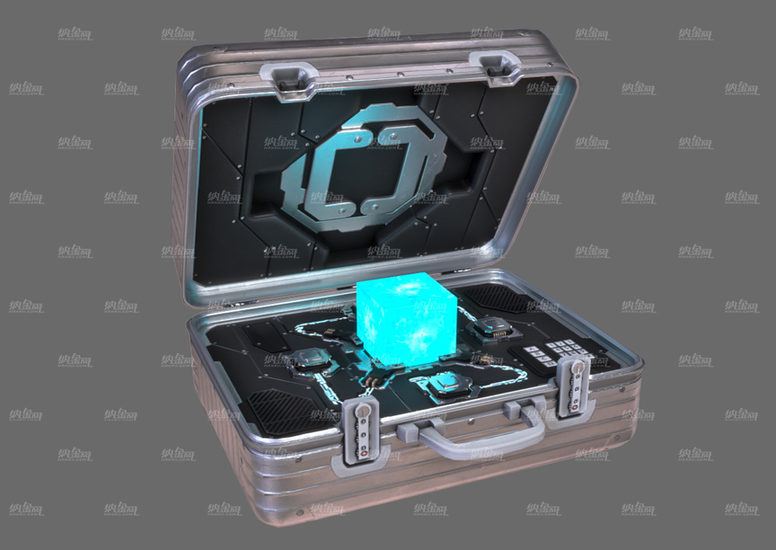 次世代 神秘盒子 科幻箱子 能量塊核彈箱 密碼箱 神秘盒子 能量盒 