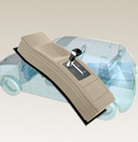 汽车换挡器Web3D展示方案