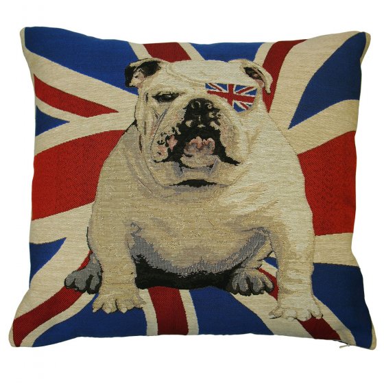 英国旗狗狗靠垫创意抱枕