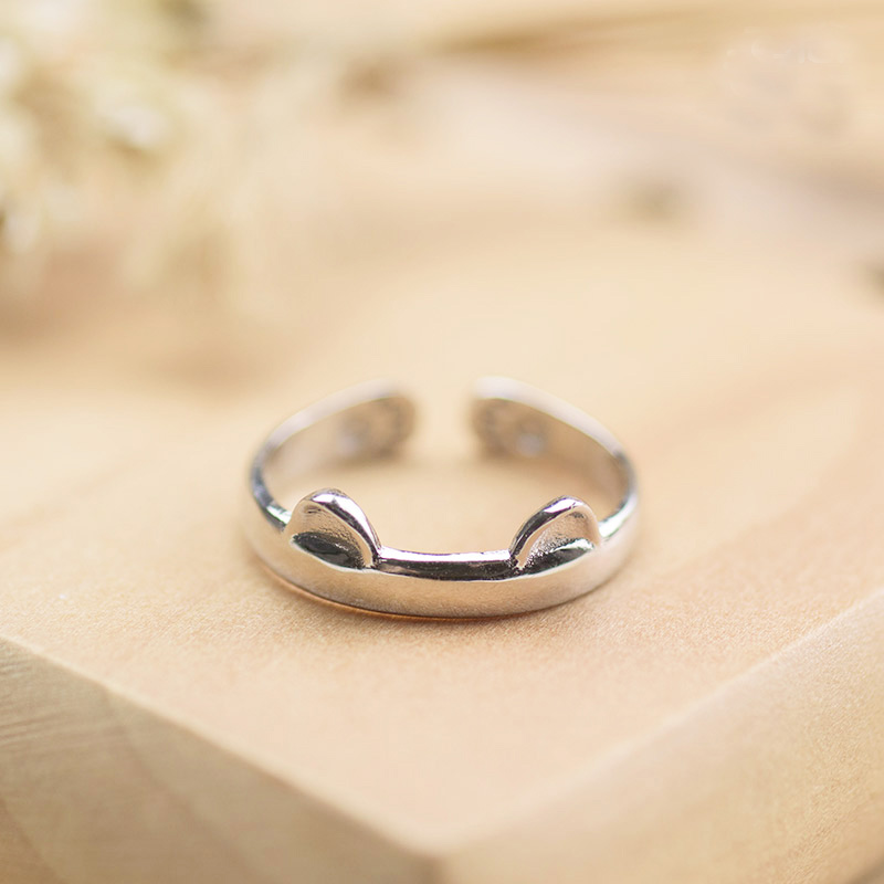 原创个性银饰创意戒指礼物