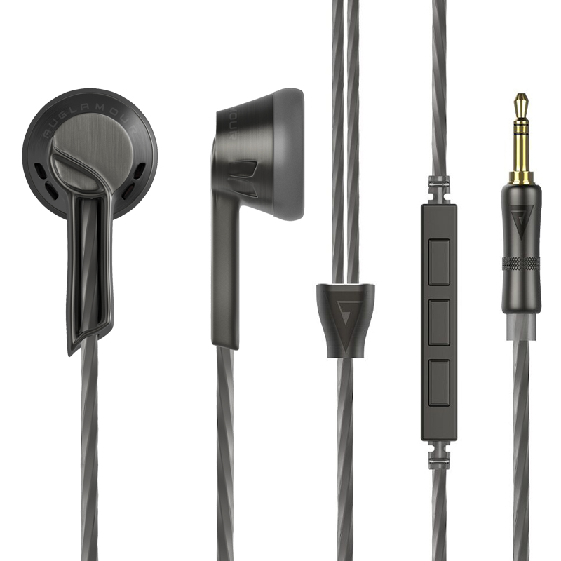 平头耳机入耳式通用金属hifi耳塞重低音乐手机