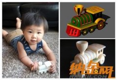 儿童节礼物：CAD达人老爸3D打印趣味火车