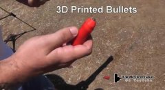 [3D打印案例]3D打印塑料子弹