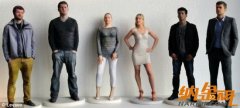 英国最新3D技术24小时打印迷你人物模型