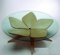 五朵花瓣餐桌创意模型
