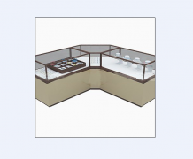 平面珠寶展柜3d模型