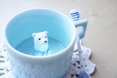 北极熊咖啡杯