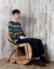 史上最霸气折叠木椅设计-waste less chair