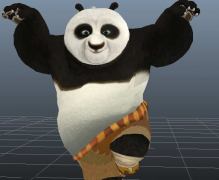 功夫熊猫maya模型