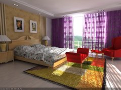 家装卧室模型免费下载5